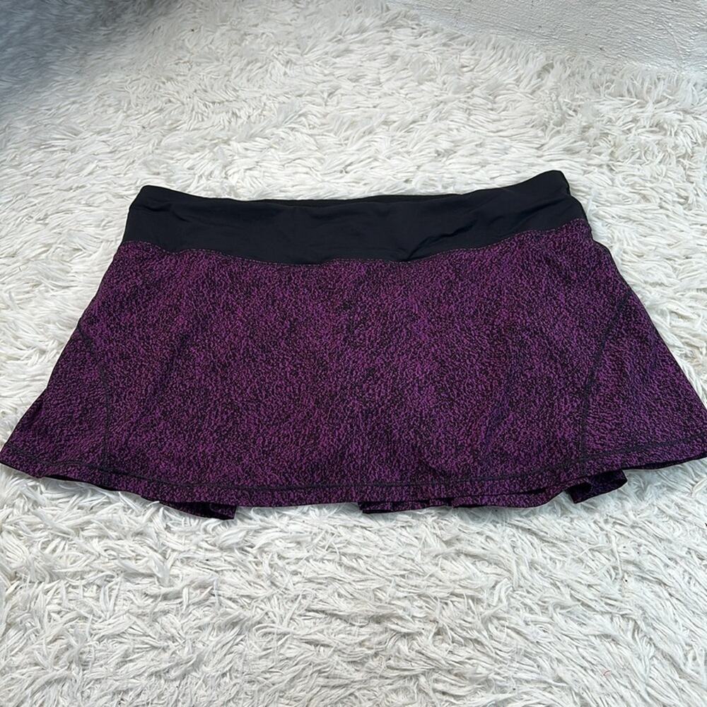 Lululemon Circuit Breaker Skirt Circuit Aurora Black / Black